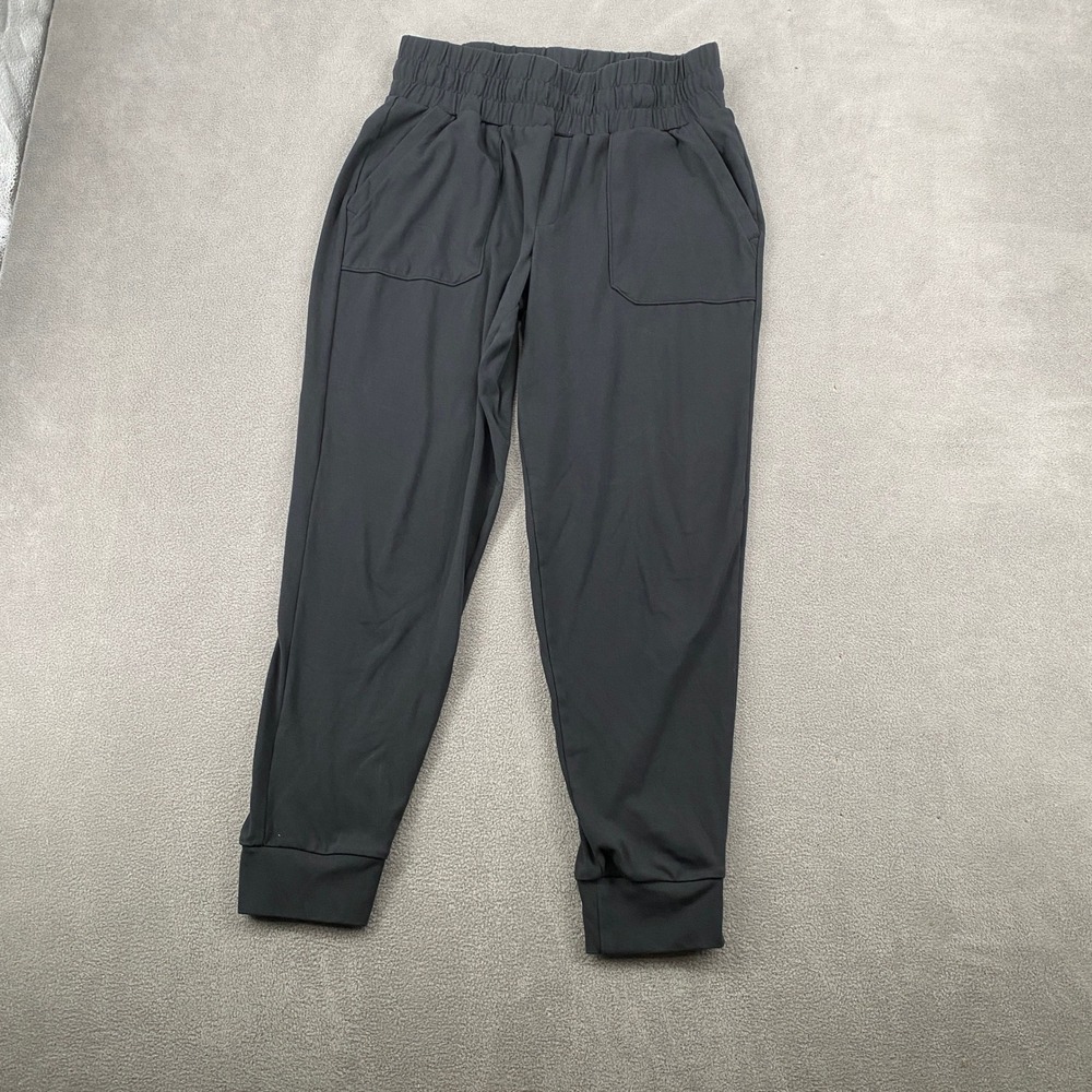 Mondetta Performance Luxury Joggers Black Elastic Waist Active Pants Small 5268